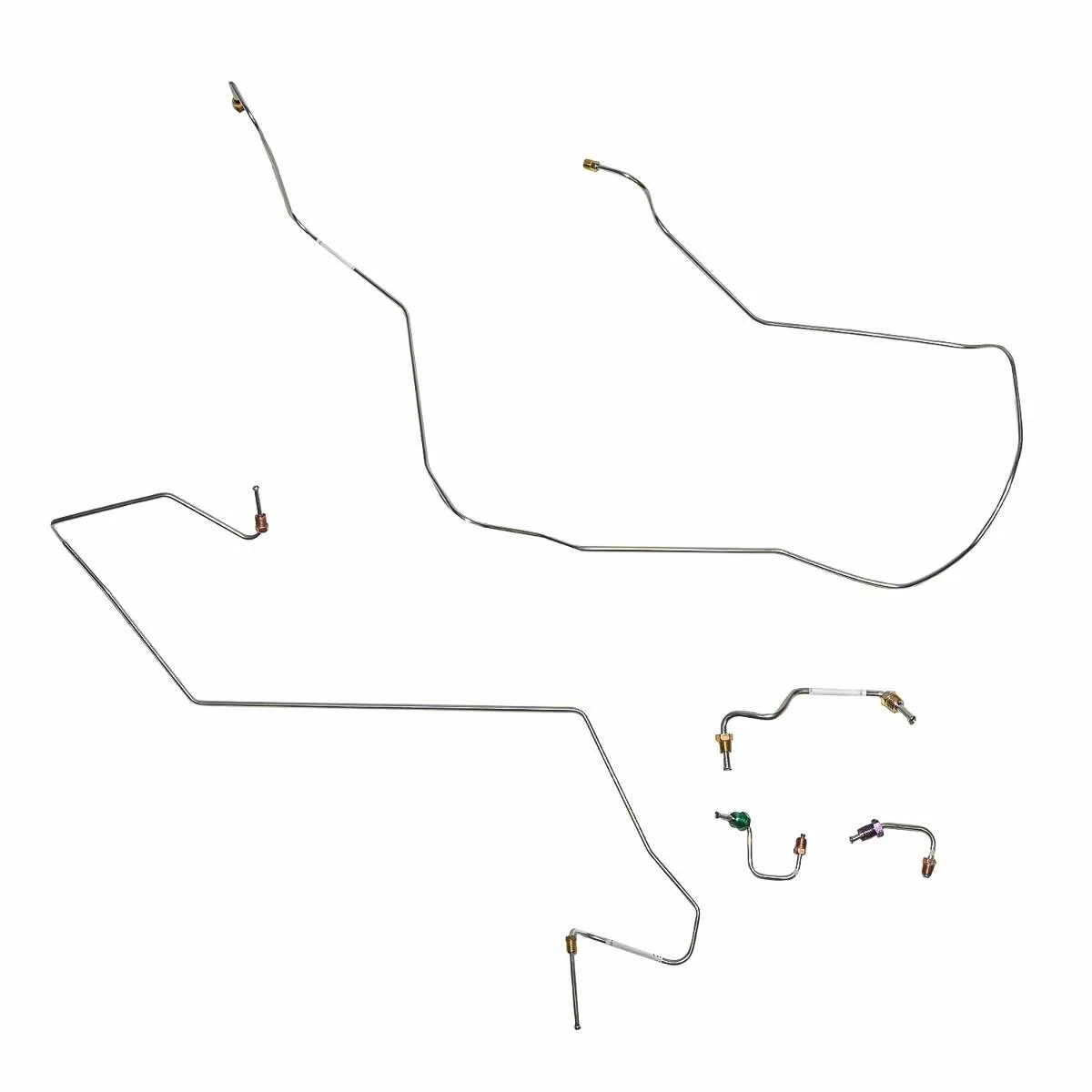 Front Brake Line Kit For Dodge Ram 1500 1994-1995 w_ 4WD Rear ABS-WKT9403SS